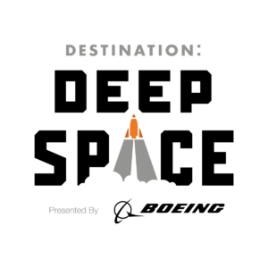 2019 FIRST Robotics Competition Game logo for Destination: Deep Space.