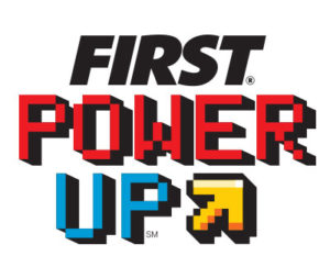 2018 FIRST Robotics Competition Game Logo - FIRST Power Up.