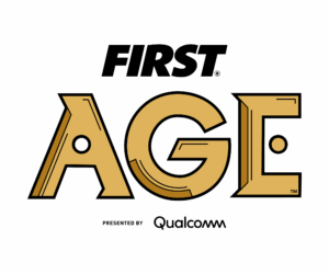 2025 2026 FIRST Season Logo for FIRST AGE presented by Qualcomm