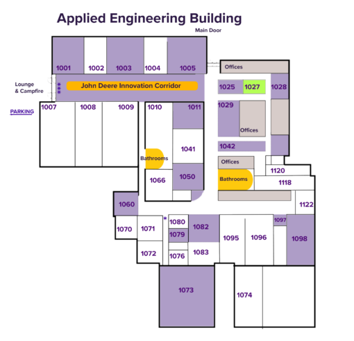 Map pf the Team Social Venue.